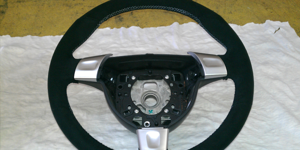 Leather Steering Wheels Rewrapping